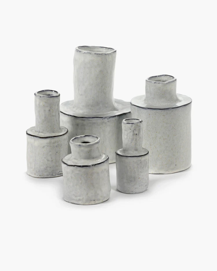 Vase en Grès N°3 Héléna Marie Blanc - Serax