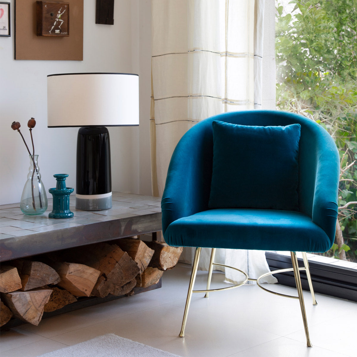 Lampe à poser Sicilia Pousse de Tilleul - Maison Sarah Lavoine