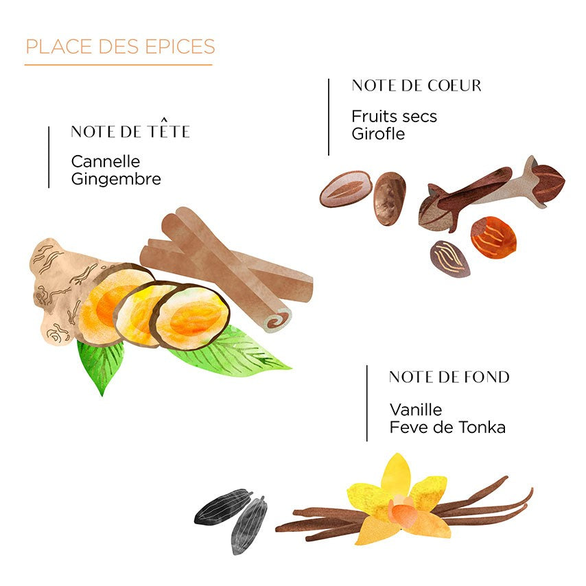 Spray d'Ambiance Place des Épices 100ml - Côté Bougie