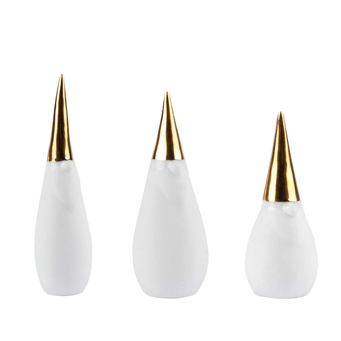 Set de 3 Mini "Père Noël" en Porcelaine - Räder