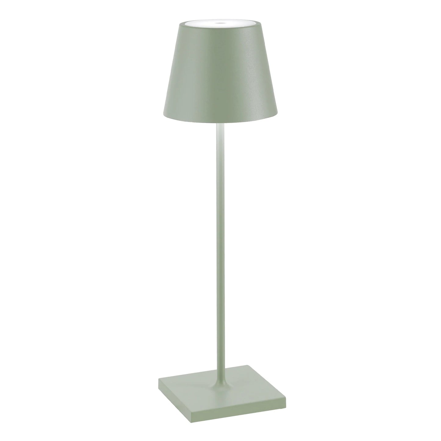 Lampe de Table Poldina Portative LED H.38 cm Intérieur/Extérieur - Zafferano
