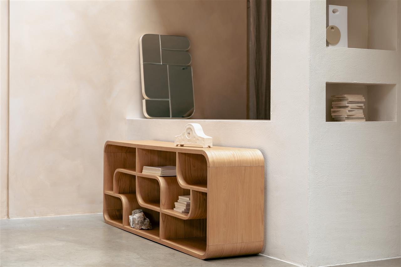 Étagère Seven Beige ou Bois Naturel - Zuiver