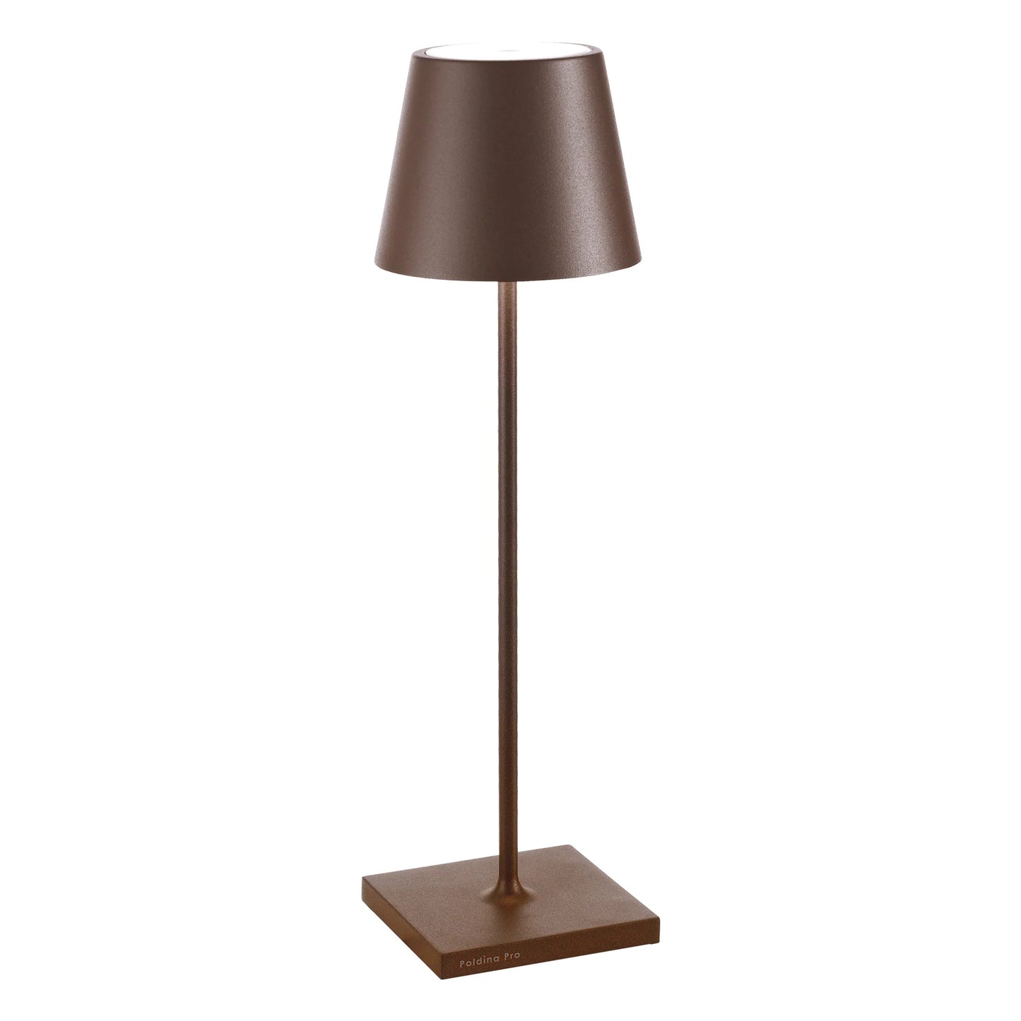 Lampe de Table Poldina Portative LED H.38 cm Intérieur/Extérieur - Zafferano
