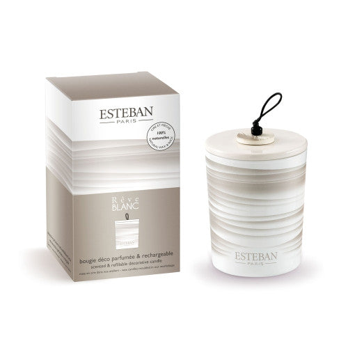 Bougie Décorative Parfumée & Rechargeable 180g - Esteban Paris