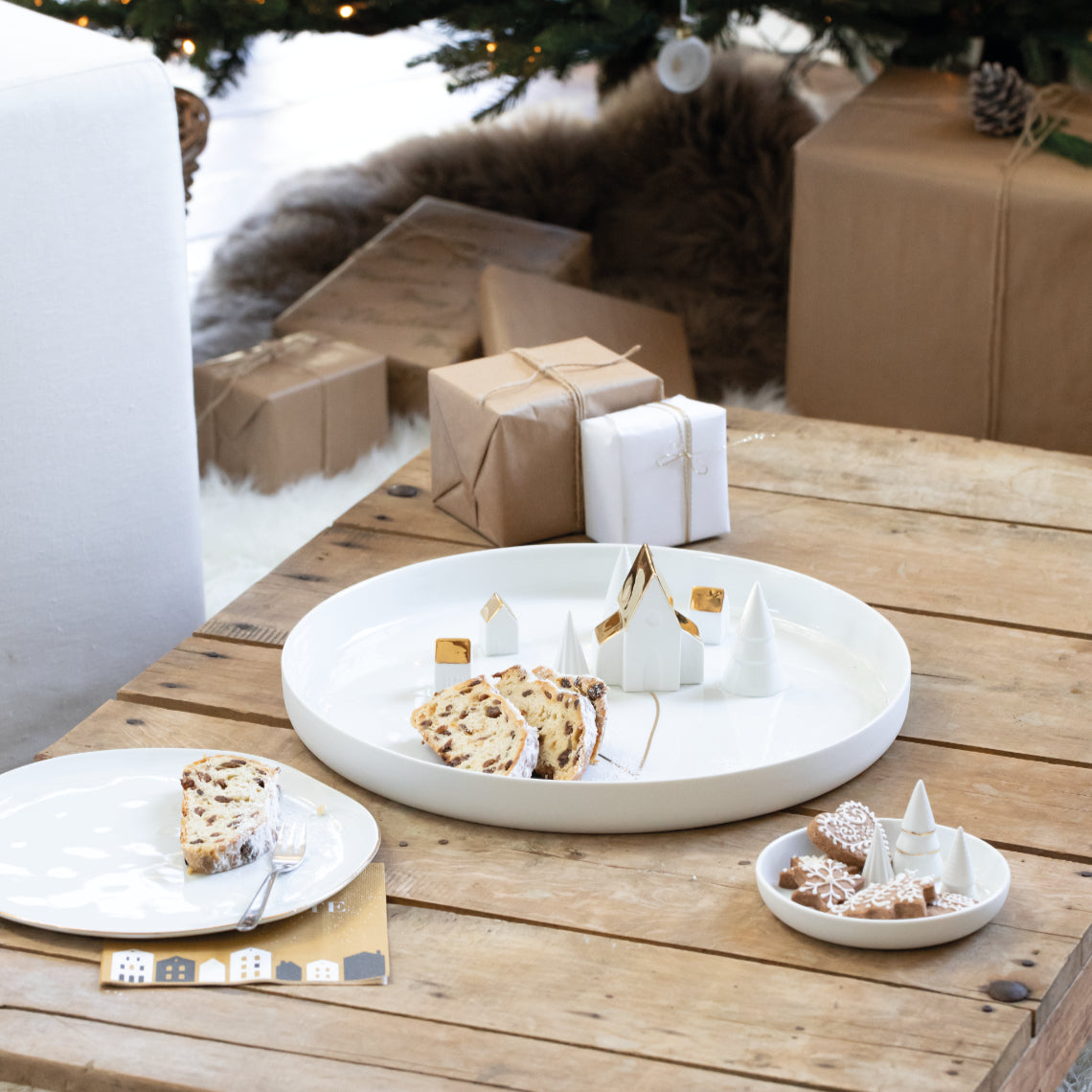 Assiette de Présentation en Porcelaine Fôret - Räder