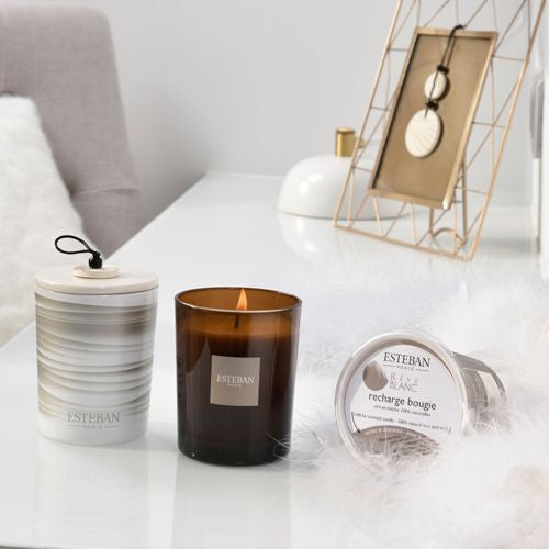 Bougie Décorative Parfumée & Rechargeable 180g - Esteban Paris