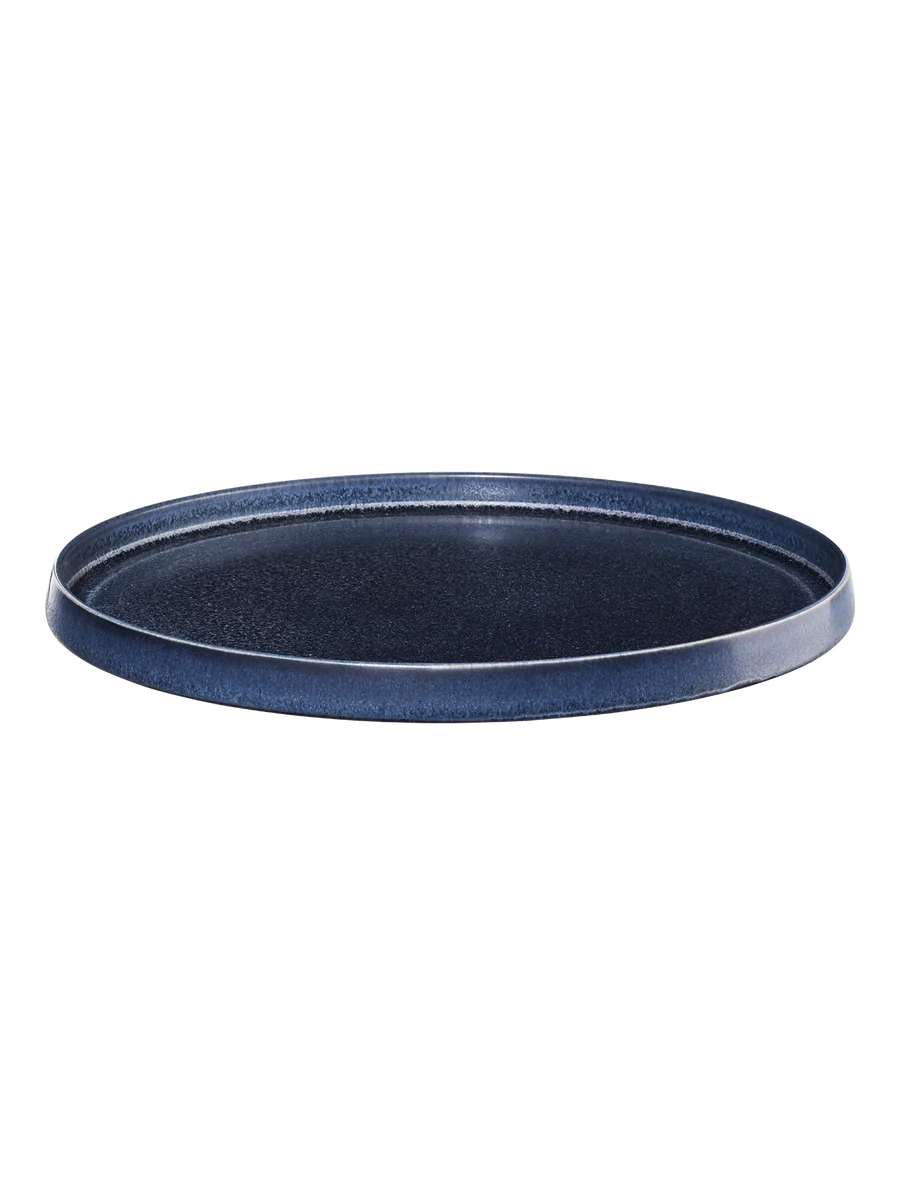 Set de 6 Assiettes Plates en Grès Brun ou Carbonne Gobi - Asa