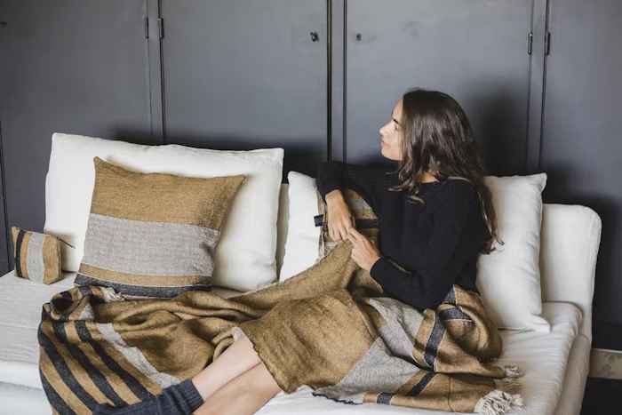 Housse de Coussin en Lin The Belgian Nairobi - Libeco