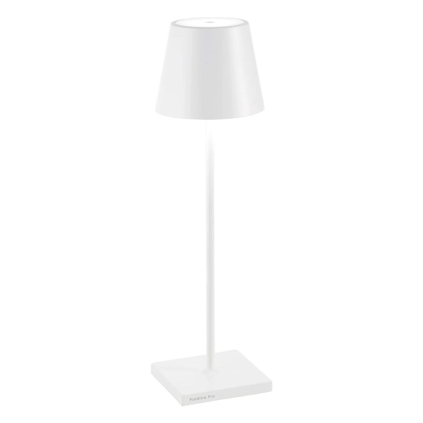 Lampe de Table Poldina Portative LED H.38 cm Intérieur/Extérieur - Zafferano