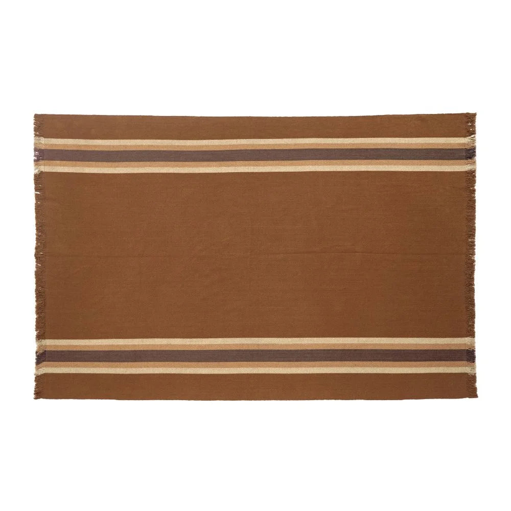 Plaid frangé ZODIAC Bison - Bedandphilosophy