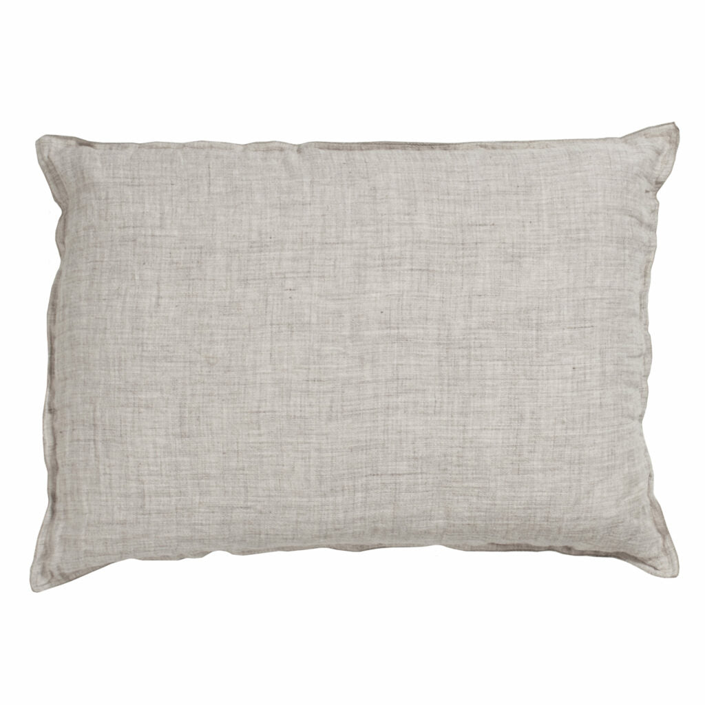 Coussin en Lin Dandy Grey - Bedandphilosophy