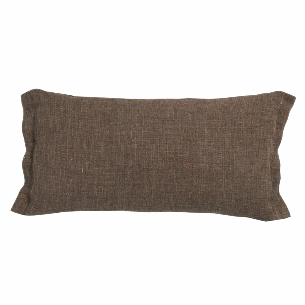Coussin en Lin Dandy Grey - Bedandphilosophy