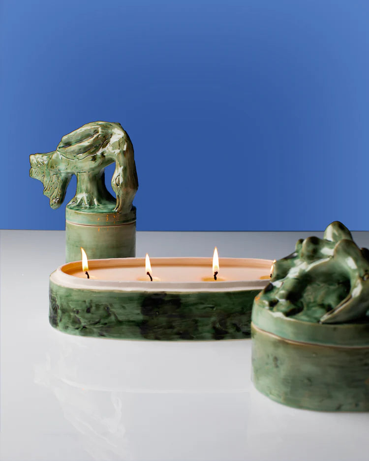 Bougie Parfumée à la Rose Sonate Verte S - Serax