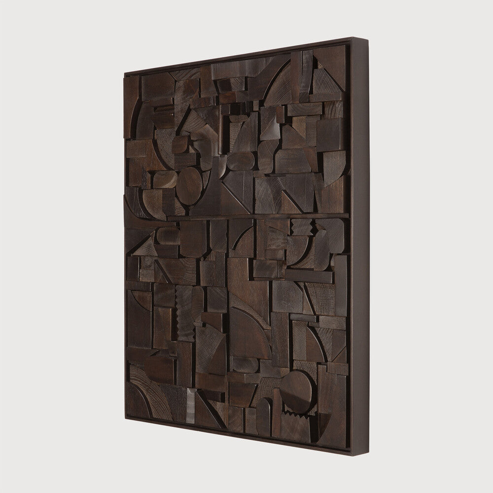 Art Murale en Brique de Bois - Ethnicraft