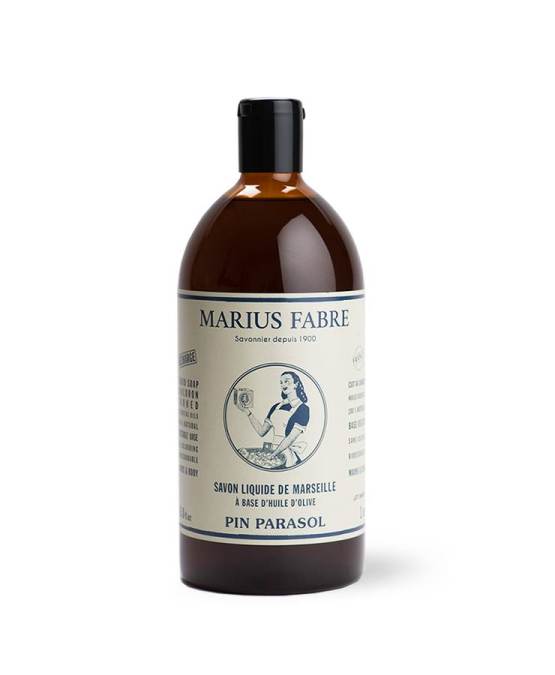 Savon Liquide de Marseille 1L (Parfumé ou Non Parfumé) - Marius Fabre