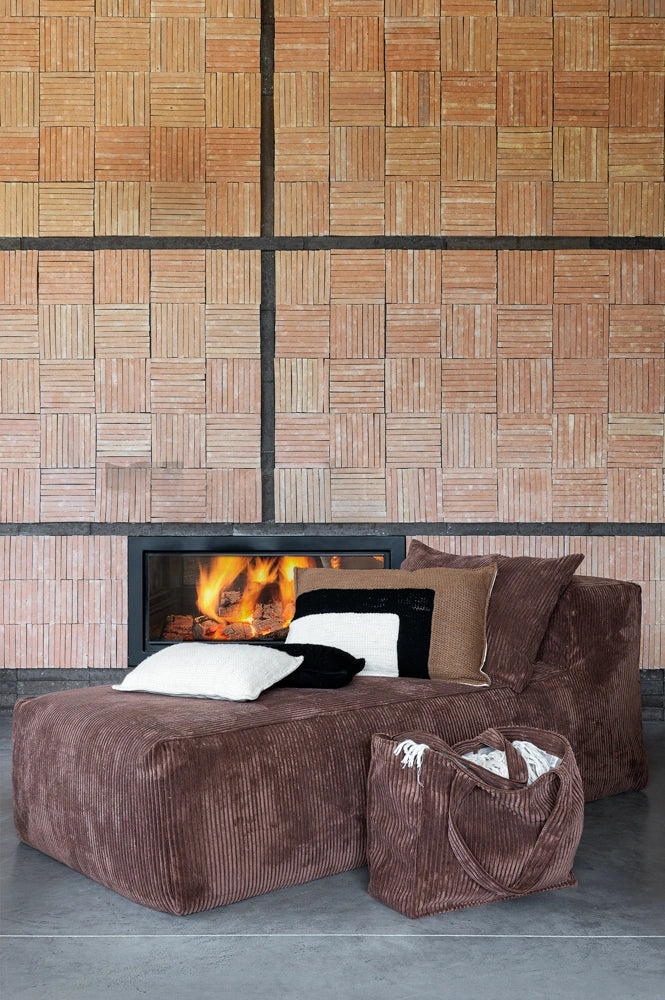 Sac Cabas Velours Côtelé Volt - Bedandphilosophy