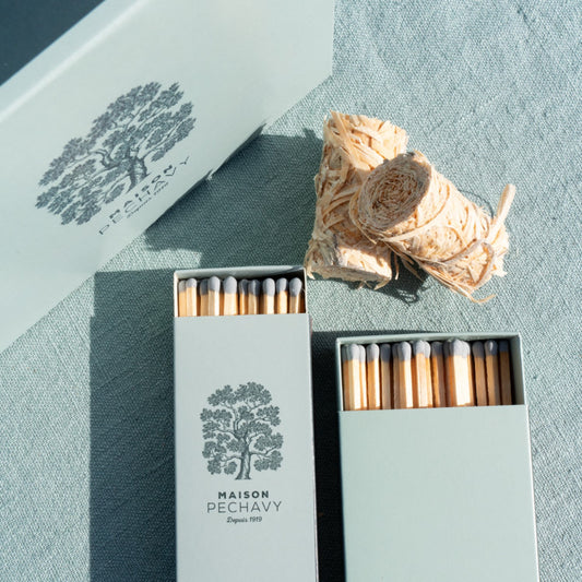 Coffret de 56 Allumes-Feux Naturels & 35 Allumettes Carbone - Maison Pechavy
