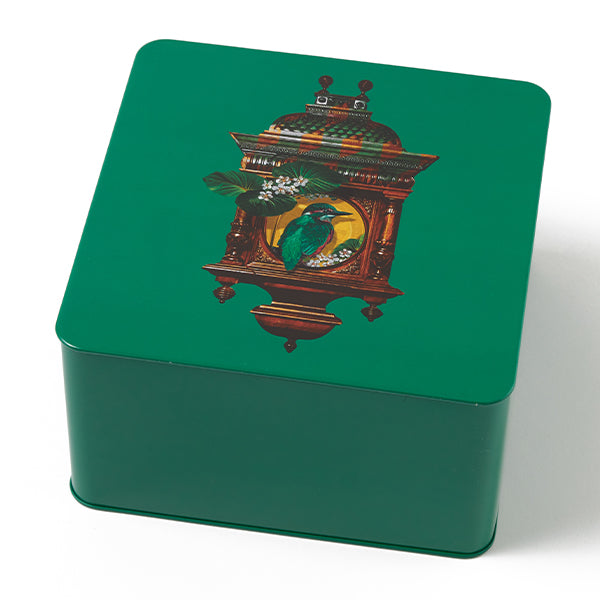 Boîte de Rangement en Fer Carré - Gangzaï