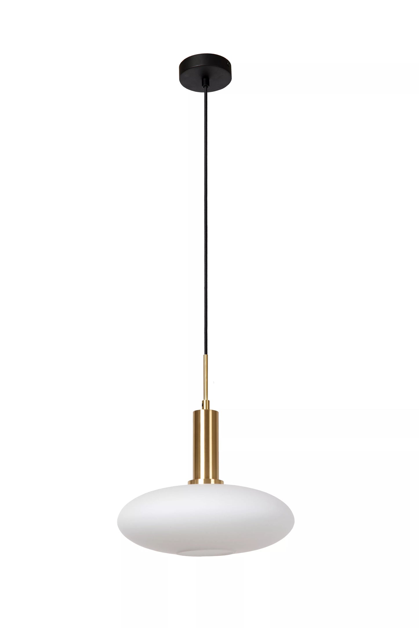 Suspension Singala Verre et Laiton D.30 cm - Lucide