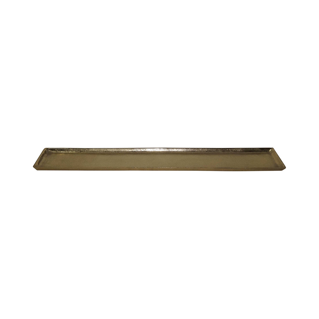 Plateau Rectangulaire en Métal Dorée Juliette - Opjet