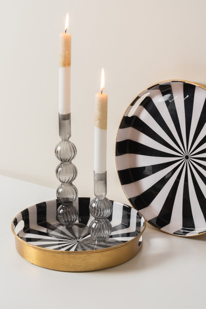 Plateau Candy Swirl Coloré - Present Time