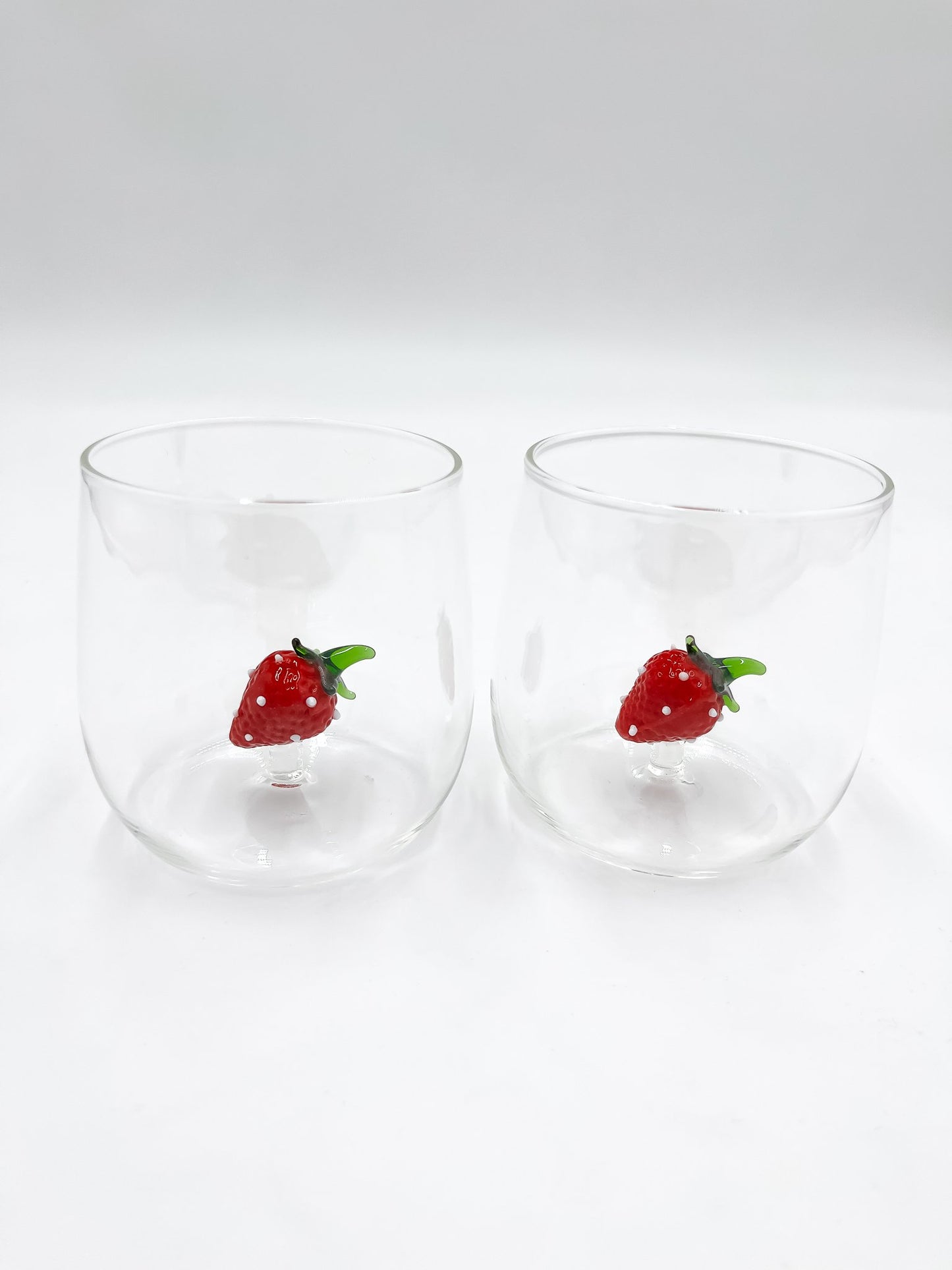 Verre à Eau avec Détails 3D Soufflé - Jacques Flamant