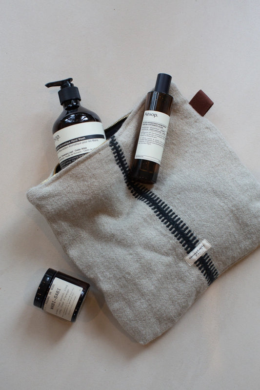 Trousse en Lin et Laine Inori - Bedandphilosophy