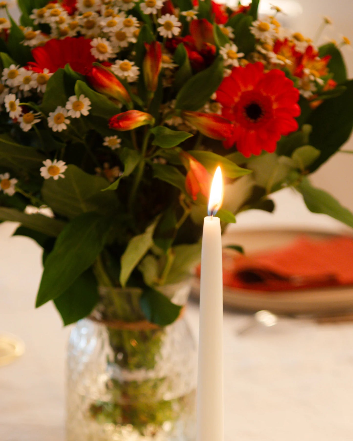 Lot de 3 Bougies Chandelles Flambeaux - My Jolie Candle