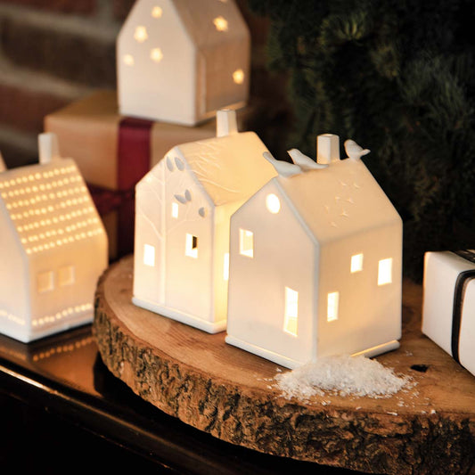 Photophore Nichoir en Porcelaine - RĂ€der