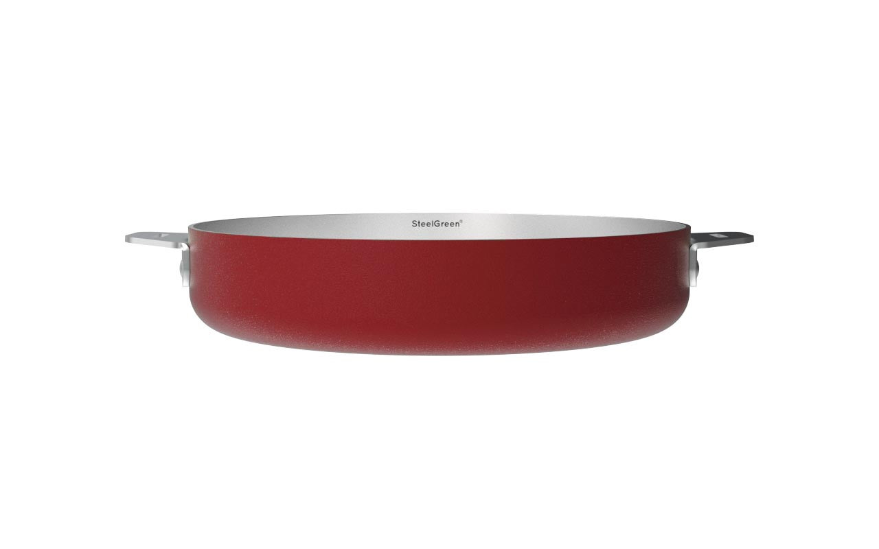 Merveilleuse Poêle en Inox sans Nickel Colorée 24 cm - Cookut