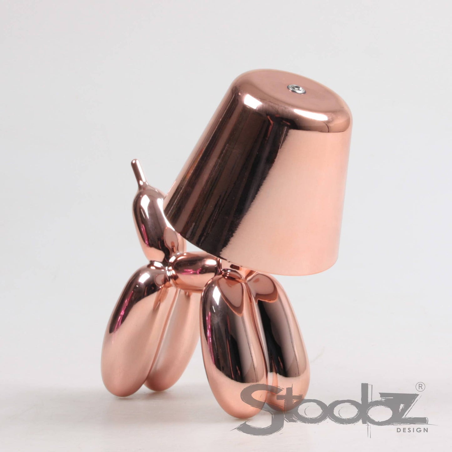 Lampe de Table LED Chien Ballon de Baudruche Rose Gold - Imhof & Stevens BV