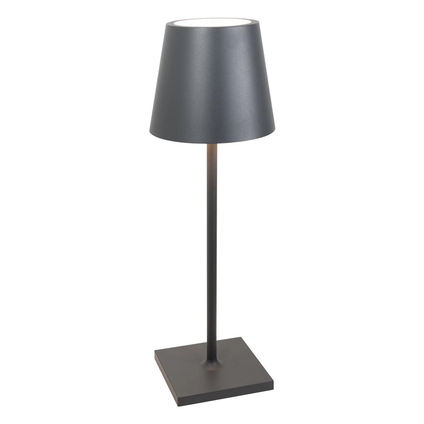 Lampe de Table Poldina Portative LED H.49 cm Intérieur/Extérieur - Zafferano