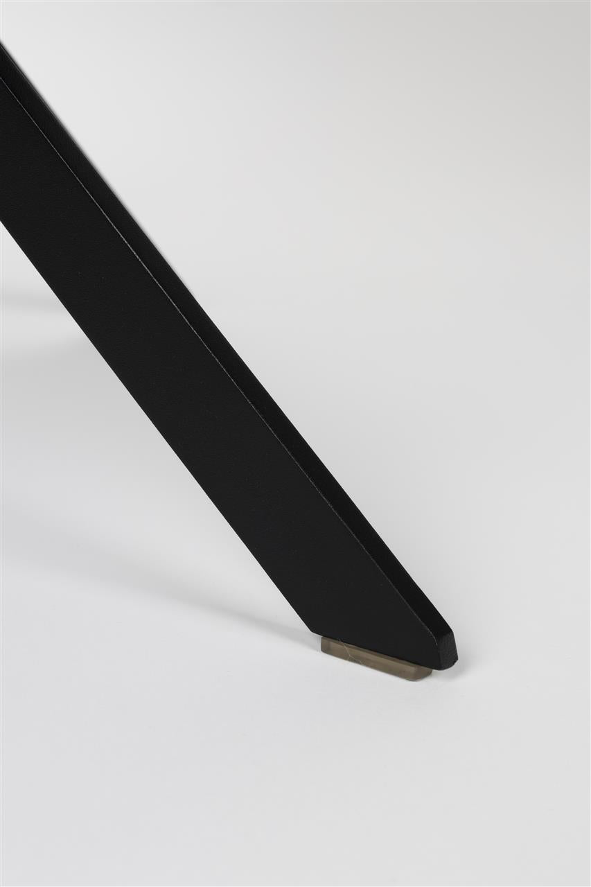 Tabouret Repose Pied Frie en Cuire PU et Noyer - Zuiver