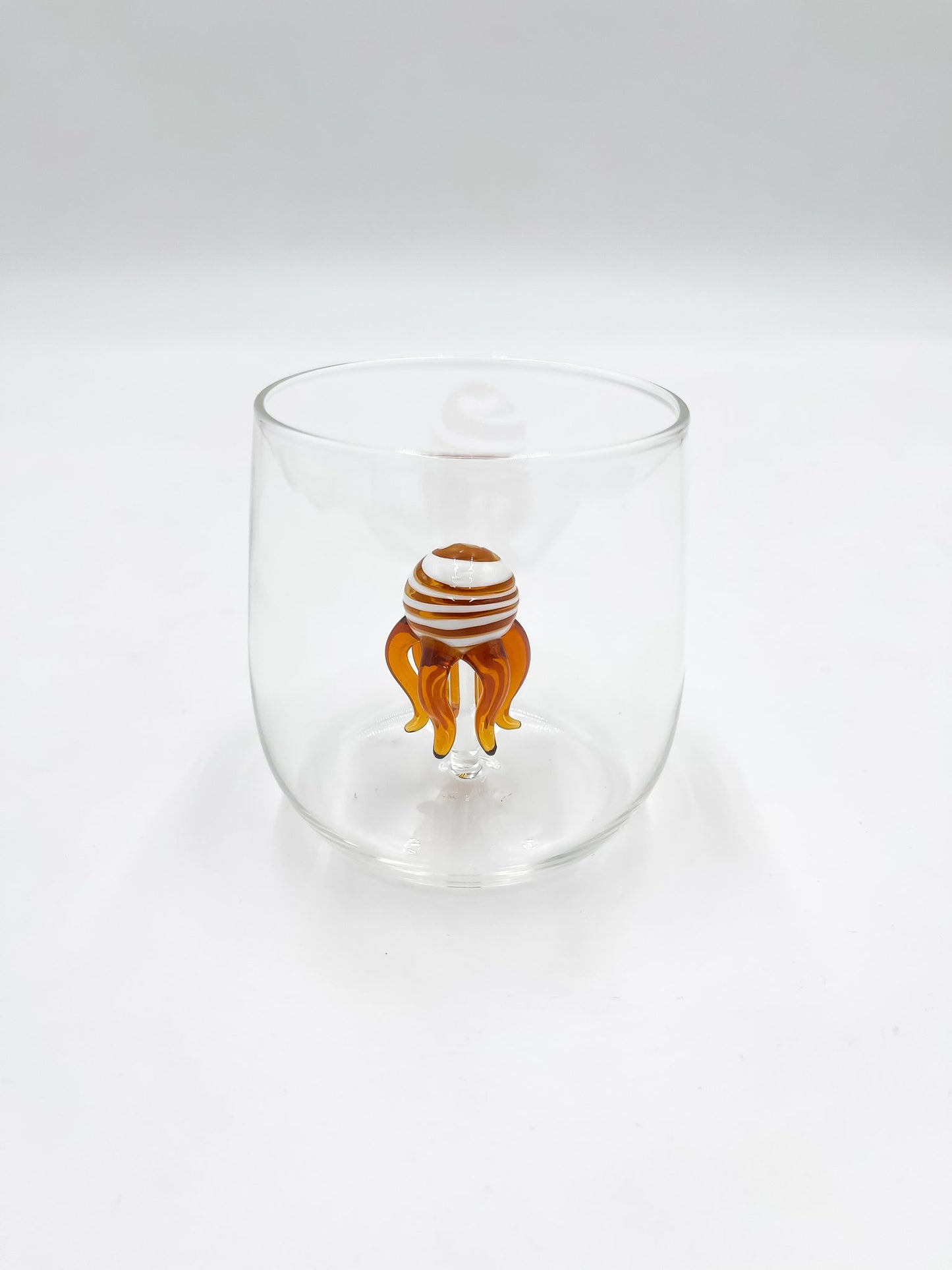 Verre à Eau avec Détails 3D Soufflé - Jacques Flamant