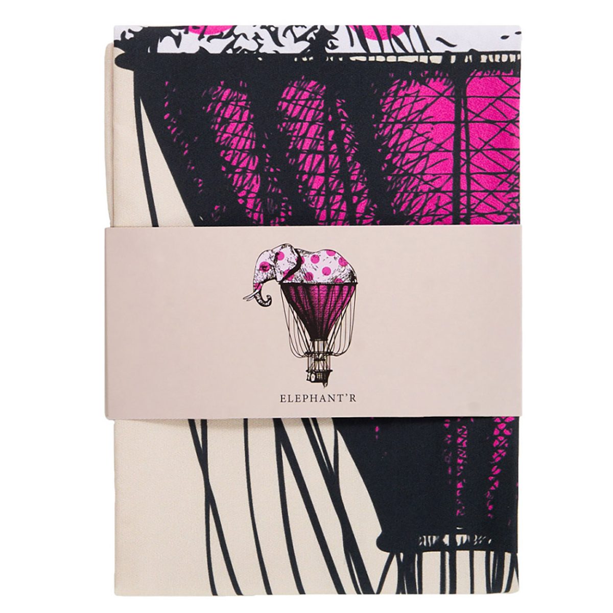 Torchon Imprimé Décalé en Coton 50x70 - Gangzaï