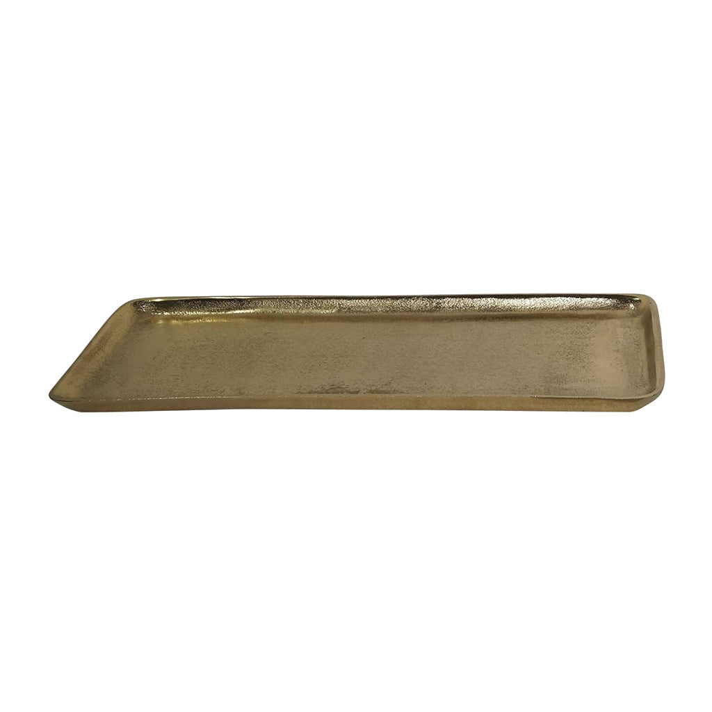 Plateau Rectangulaire en Métal Dorée Juliette - Opjet