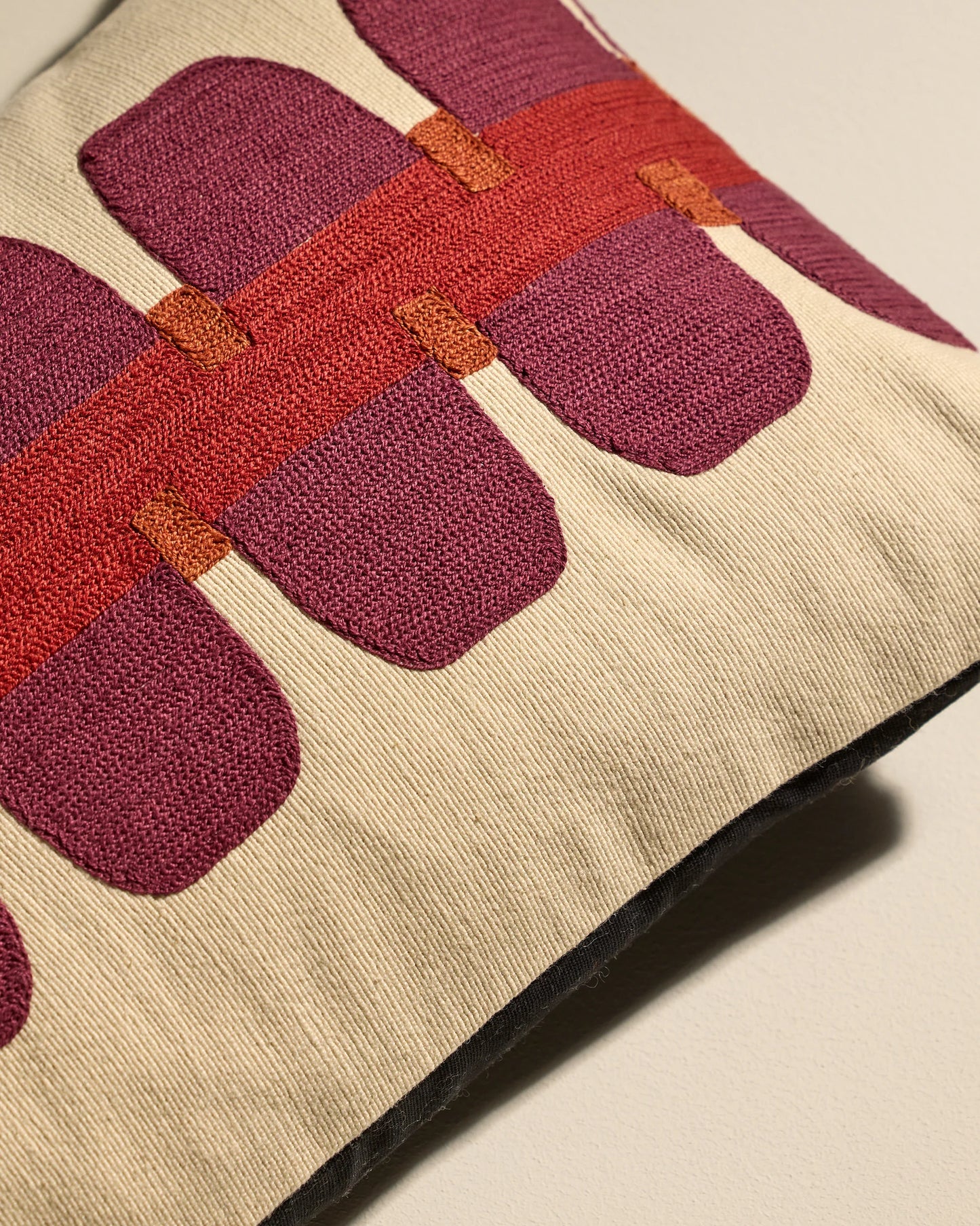 Coussin Cadence en Coton & Laine 30x50cm - Maison Sarah Lavoine