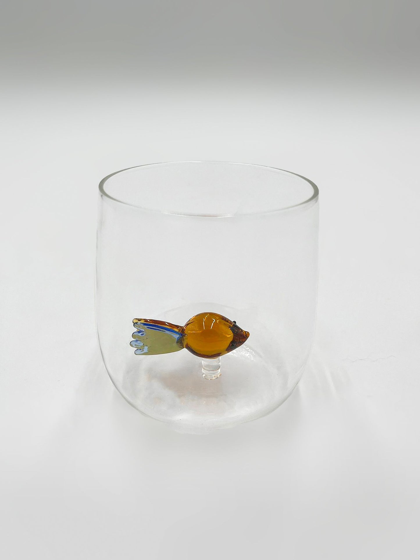 Verre à Eau avec Détails 3D Soufflé - Jacques Flamant