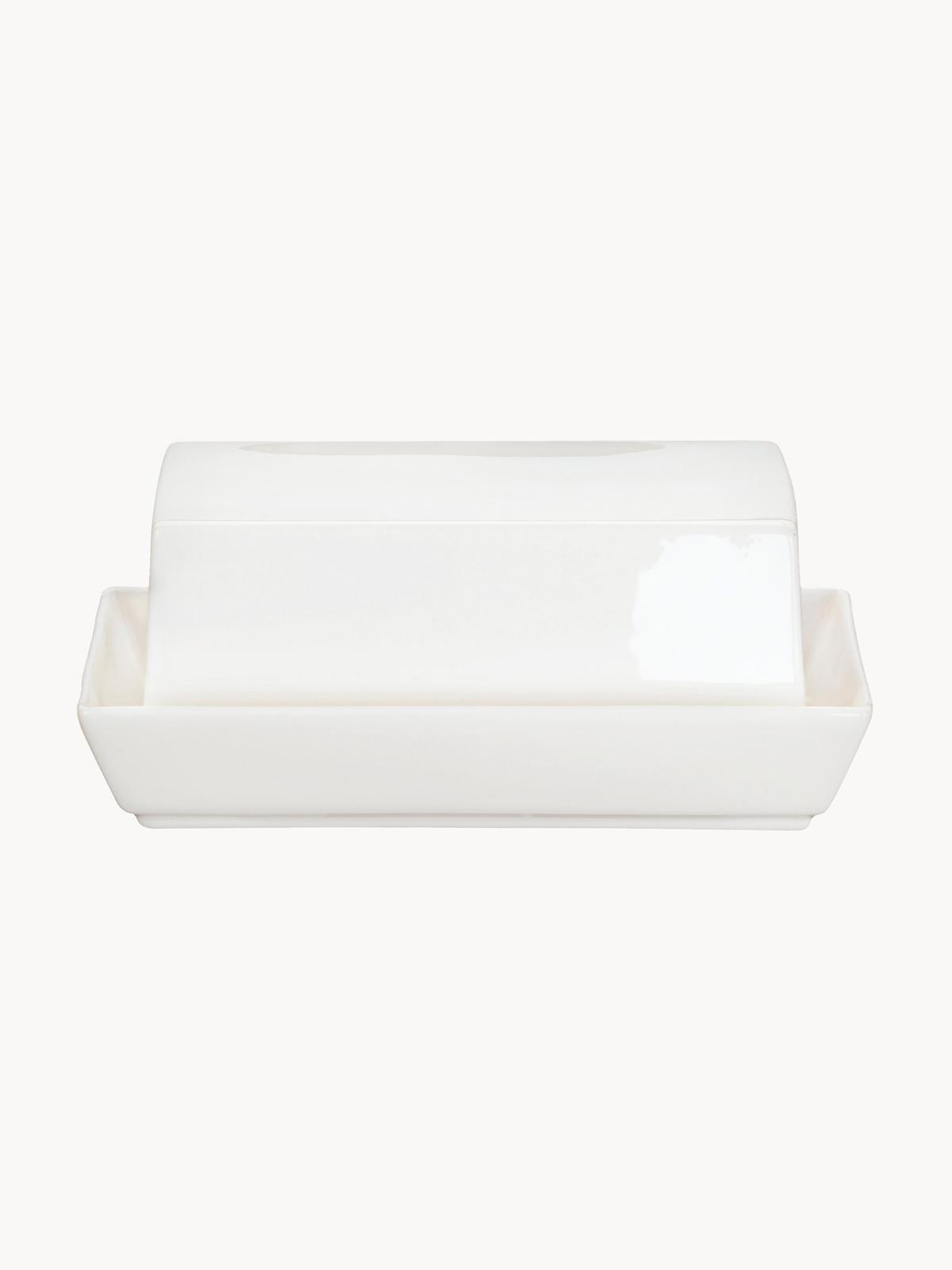 Beurrier en Porcelaine Blanche - ASA