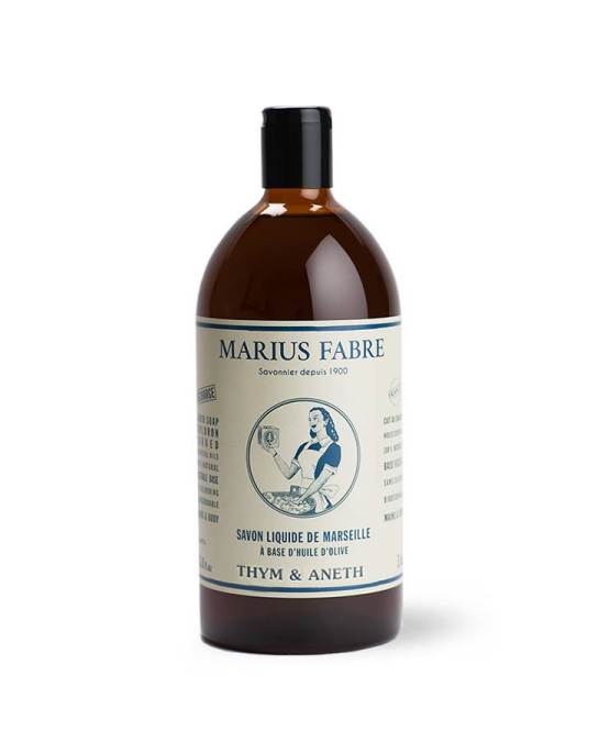 Savon Liquide de Marseille 1L (Parfumé ou Non Parfumé) - Marius Fabre