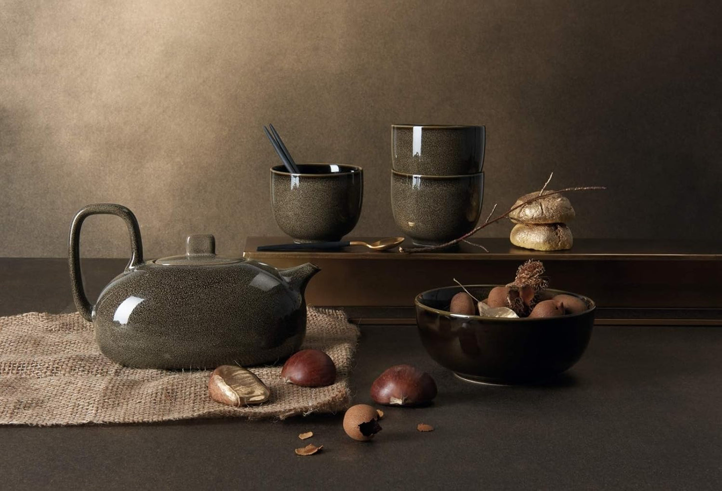 Théière Kolibri en Porcelaine 1,2L - Asa