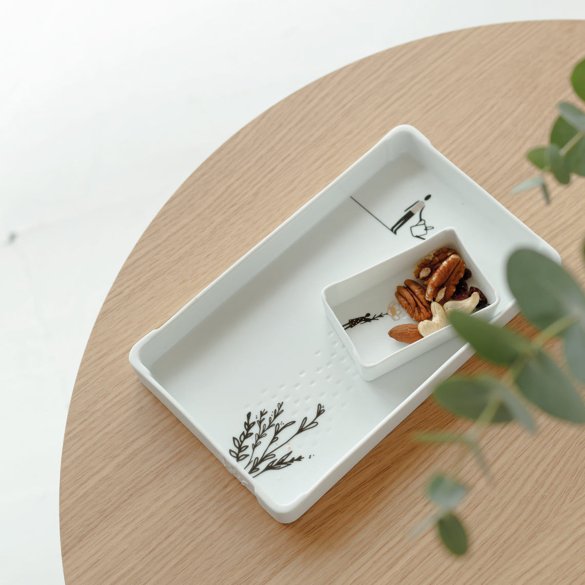 Vide-Poches en Porcelaine Fleur - Räder