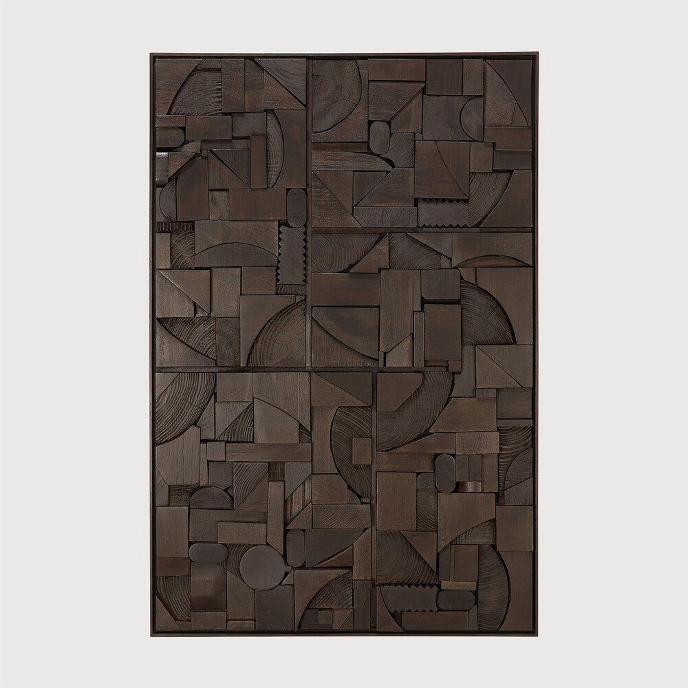 Art Murale en Brique de Bois - Ethnicraft