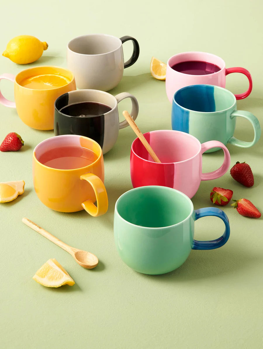 Mug en Porcelaine Coloré avec Anse en - ASA