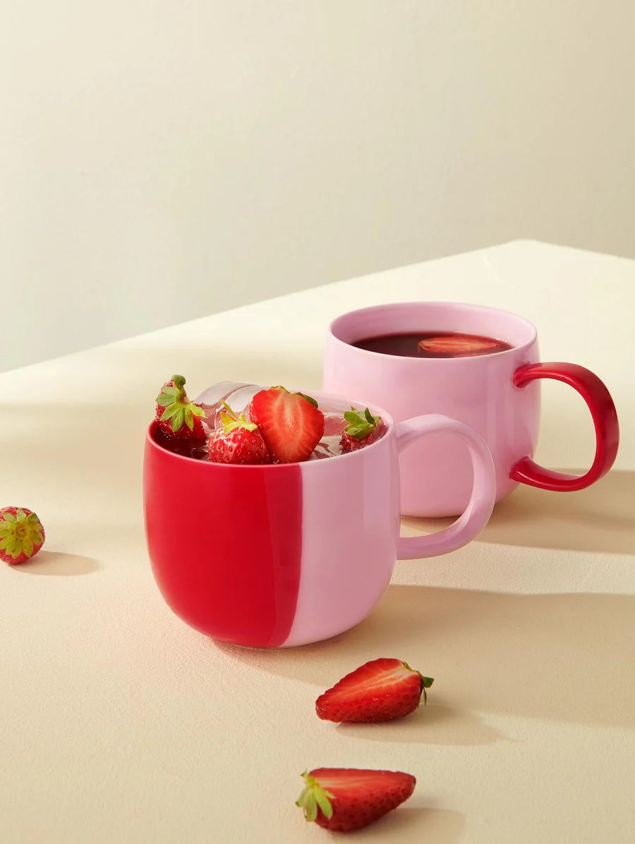 Mug en Porcelaine Coloré avec Anse en - ASA