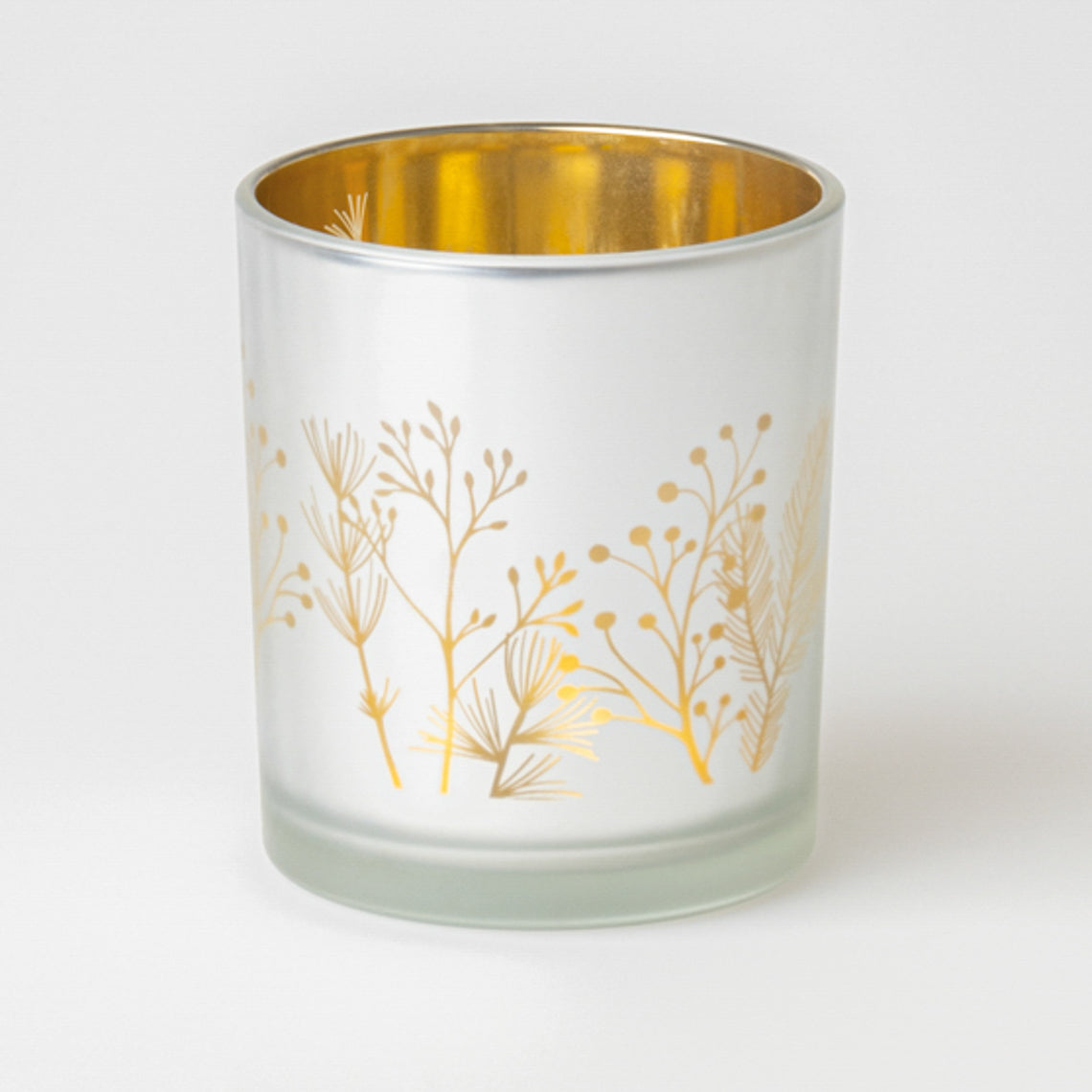 Bougeoir en Verre Dorée - Räder