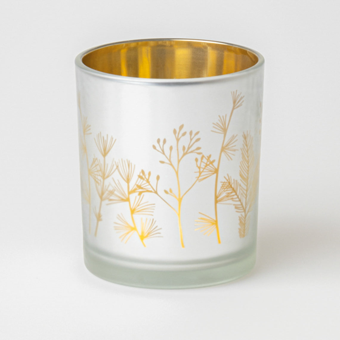 Bougeoir en Verre Dorée - Räder