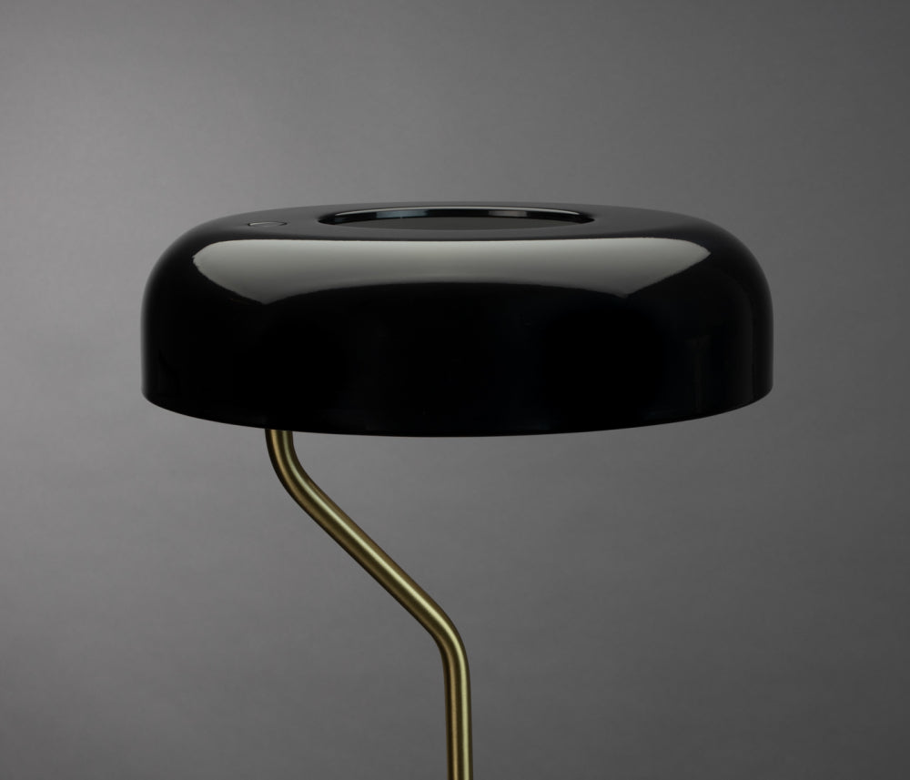 Lampe de Table Eclipse Noire et Dorée - DutchBone
