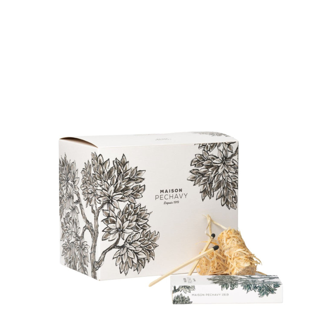 Coffret de 56 Allumes-Feux Naturels & 35 Allumettes Carbone - Maison Pechavy