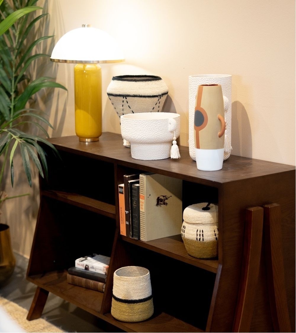 Lampe Omnia en Métal et Verre H.48 cm - Athezza (4 coloris)